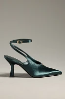Circus NY by Sam Edelman Tara Slingback Ankle Wrap Heels