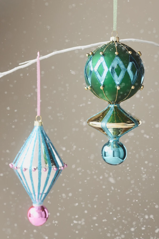 Circus Glass Ornament