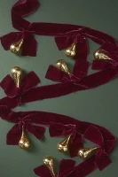 Velvet Glass Drop Garland