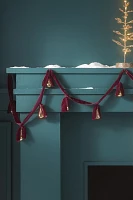 Velvet Glass Drop Garland