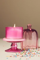 Mini Cake Stand Gourmand Cashmere & Coconut Glass Candle