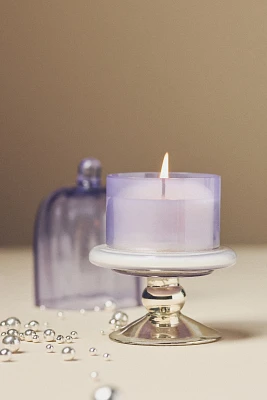 Mini Cake Stand Fruity Plum & Fir Balsam Glass Candle