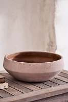 Beveled Cement Bowl Planter