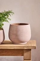 Footed Round Cement Planter