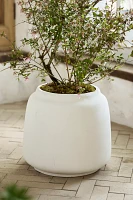 Concrete Droplet Jar Planter