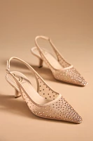 Sam Edelman Bianka Mesh Dot Slingback Heels