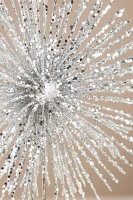 Silver Starburst Tree Topper