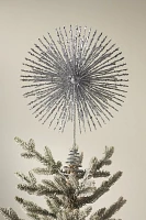 Silver Starburst Tree Topper