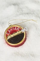 Caviar Glass Ornament