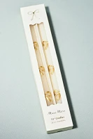 Meri Meri Gold Bow Taper Candles, Set of 2