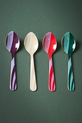 Alexis Metal Teaspoons, Set of 4