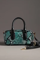 Frances Valentine Paulie Python Box Bag