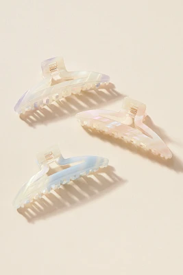 Resin Hair Claw Clips, Set of 3