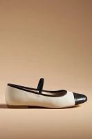 Maeve Cap-Toe Mary Jane Flats