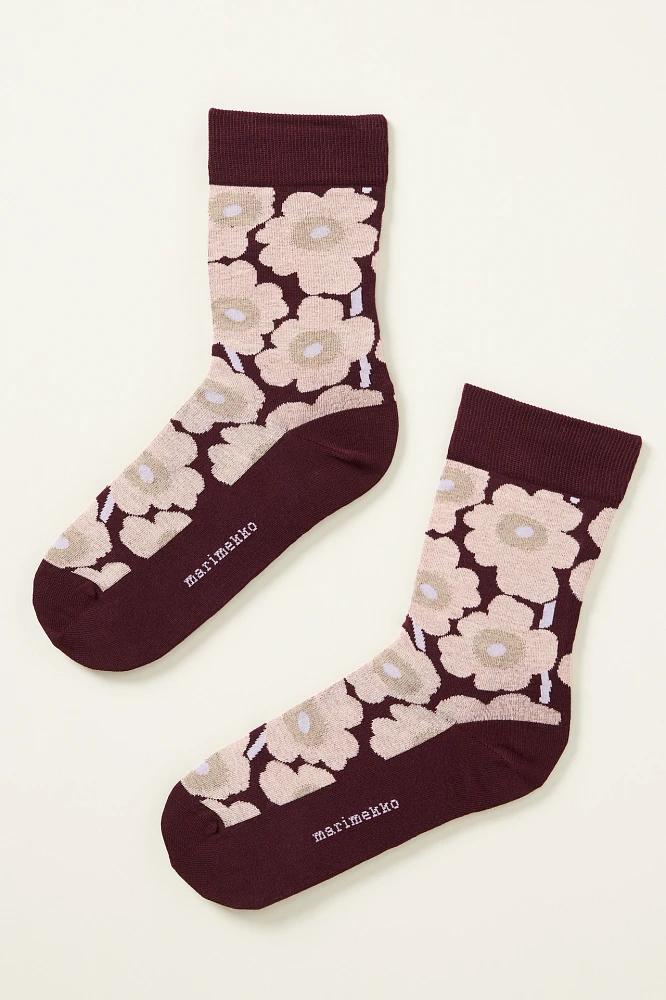 Marimekko Kirmailla Unikko Socks