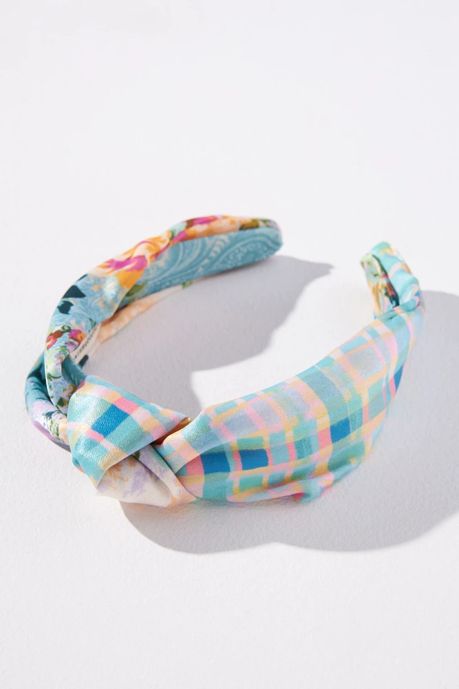 Everly Two-Tone Knot Headband