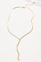 Asymmetrical Lariat Necklace