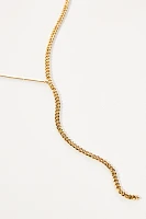 Asymmetrical Lariat Necklace