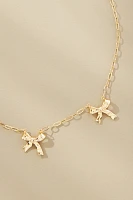 Multi Bow Necklace