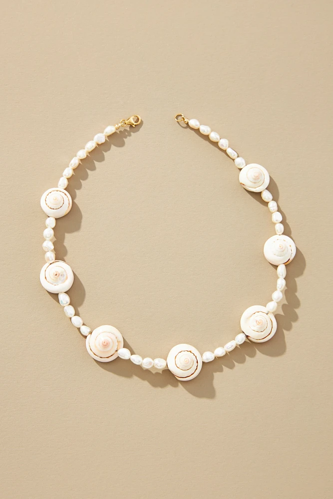 Galley Los Angeles Dollie Shell Necklace