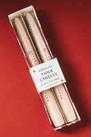 Icon Holiday Taper Candles, Set of 2