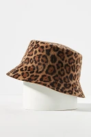 Wyeth Cheetah Felt Bucket Hat