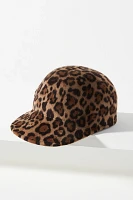 Wyeth Leopard Felt Baseball Cap