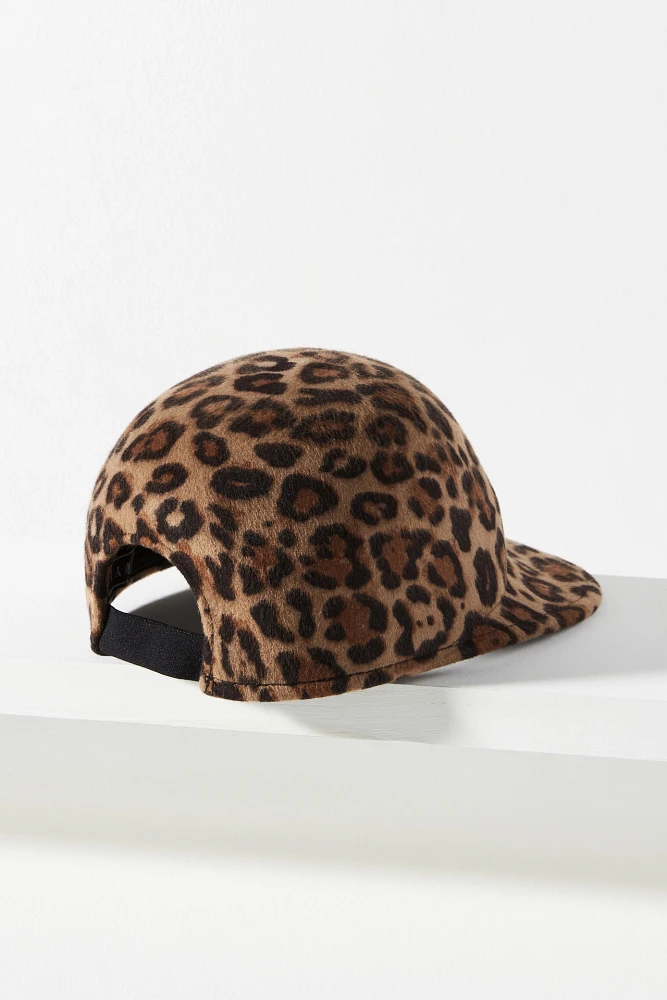 Wyeth Leopard Felt Baseball Cap