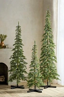 Faux Pre-Lit Alpine Fir