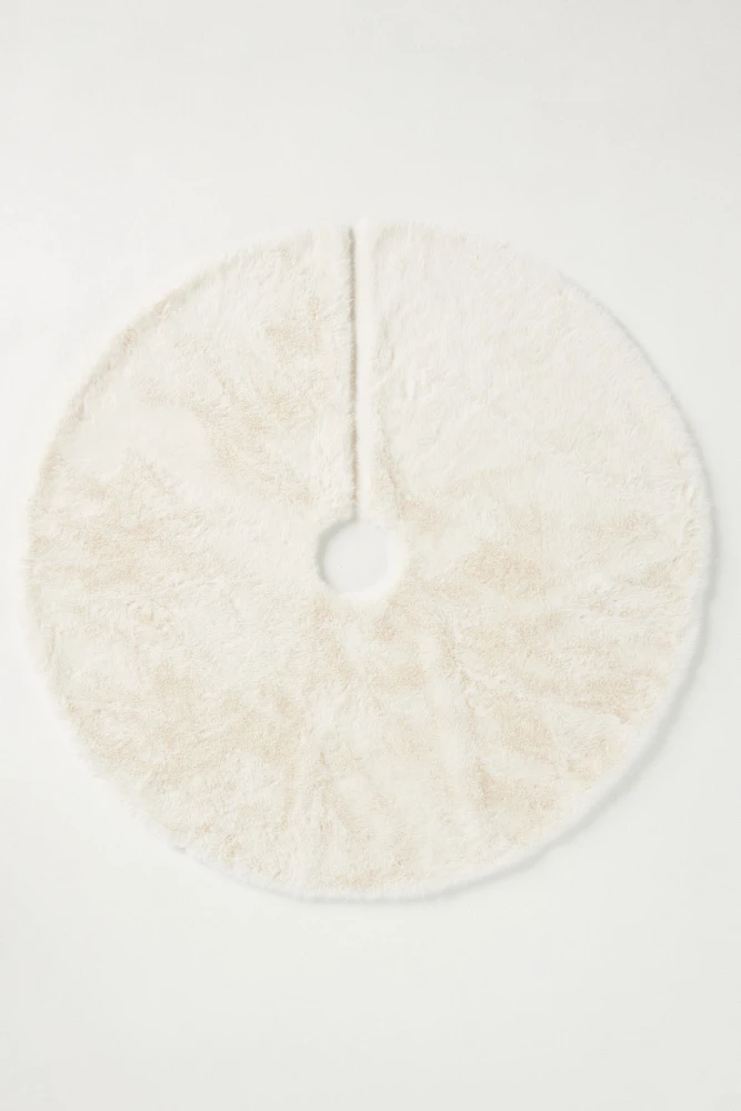 Chloe Faux-Fur Tree Skirt