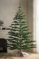 Faux Twinkling Pre-Lit Woodland Fir