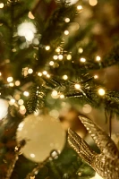 Faux Twinkling Pre-Lit Norway Spruce