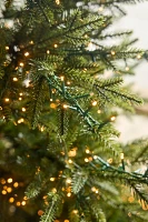 Faux Twinkling Pre-Lit Norway Spruce