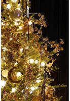 Faux Twinkling Pre-Lit Norway Spruce