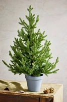 Faux Potted Norway Spruce Tree, 2.5’