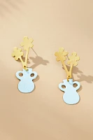 Sibilia Flower Vase Earrings