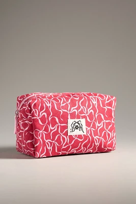 Damson Madder Bow Cosmetic Bag