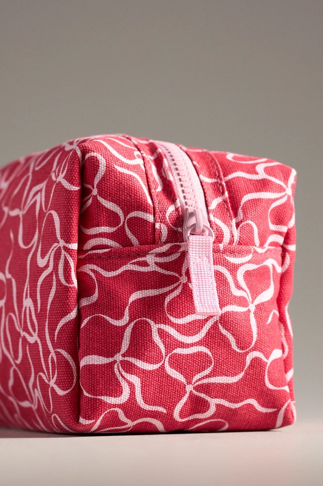 Damson Madder Bow Cosmetic Bag