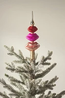 Lips Glass Tree Topper