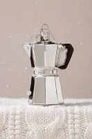 Moka Coffee Pot Glass Ornament