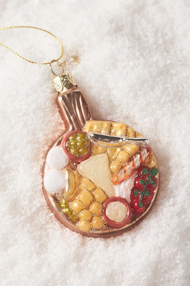 Charcuterie Glass Ornament