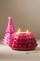 Hallorm Bubble Tree Fruity Plum & Fir Balsam Glass Candle