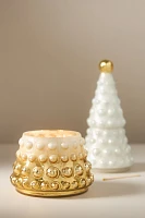 Hallorm Bubble Tree Woody Fresh Balsam & Cedarwood Glass Candle