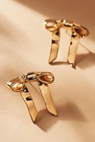 Lelet NY Mary Jane Bow Earrings