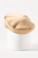 Eugenia Kim Marina Chain Cashmere Newsboy Cap