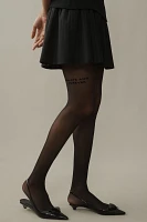 High Heel Jungle Always and Forever Velvet Flocking Premium Tights