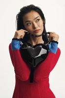 SIMONMILLER Molded Heart Bag