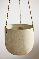 Hanging Marbled Ceramic Pot