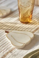 Marble Pumpkin Coaster