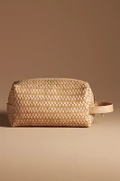 Bembien Pouchette Woven Leather Cosmetic Bag